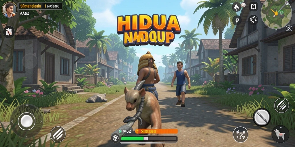 Tampilan gameplay AA62 yang menarik dan interaktif.