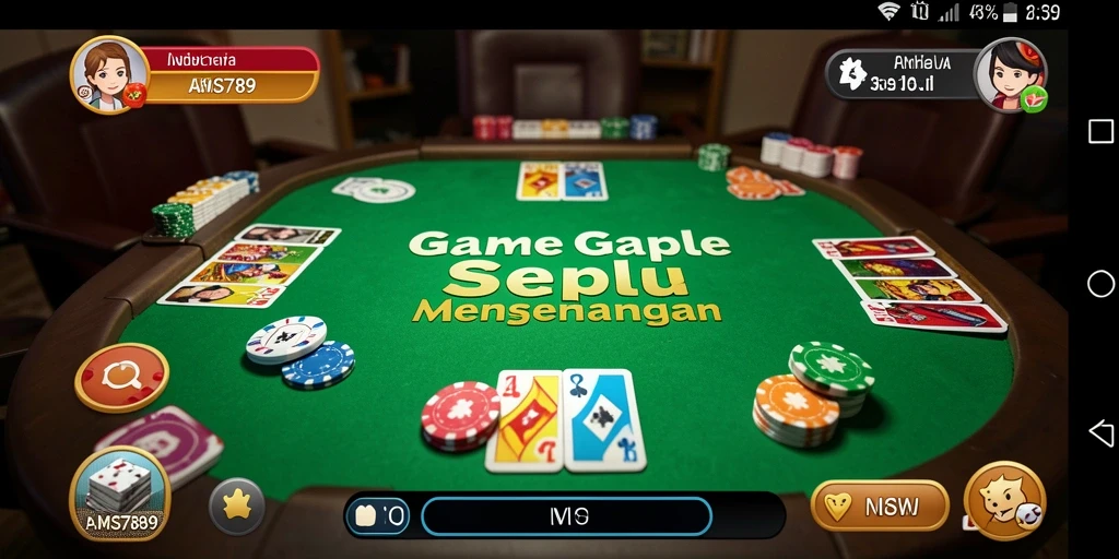 Pengalaman seru bermain Gaple di AMS789 dengan teman.