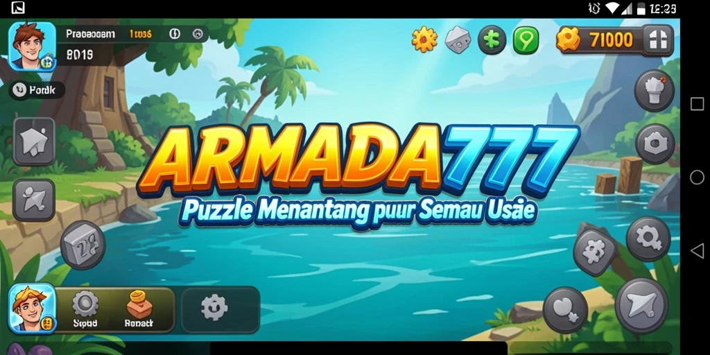Tampilan gameplay seru dan menantang di ARMADA777.
