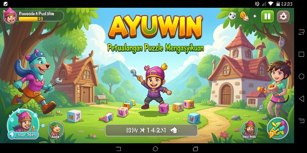 Tampilan permainan AYUWIN yang menakjubkan dan menarik.