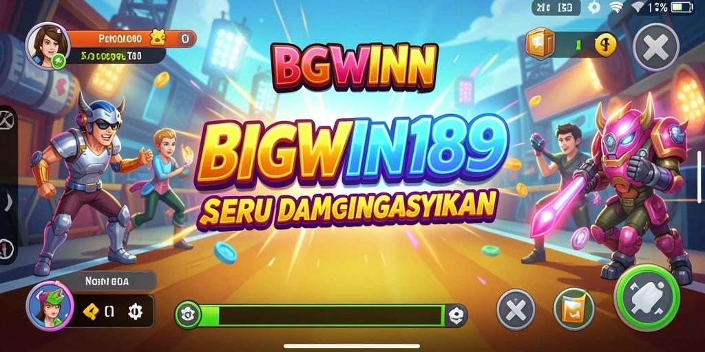 Tampilan utama gameplay yang seru dan menegangkan di BIGWIN189.