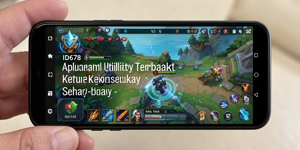 Tampilan antarmuka ID678 yang intuitif dan menarik untuk kebutuhan Utility.