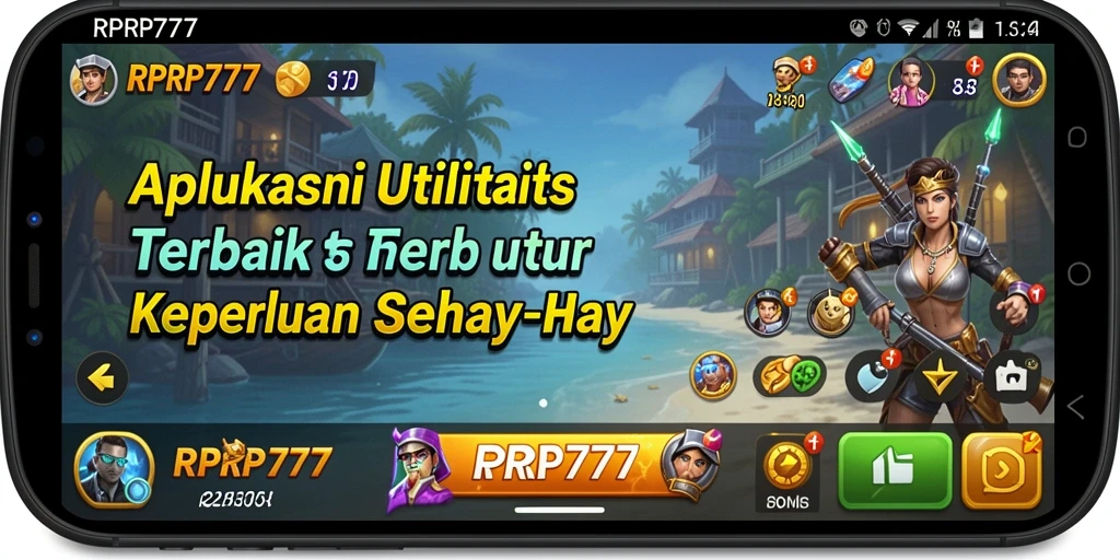 Tampilan antarmuka RPRP777 yang intuitif dan efisien untuk penggunaan sehari-hari.