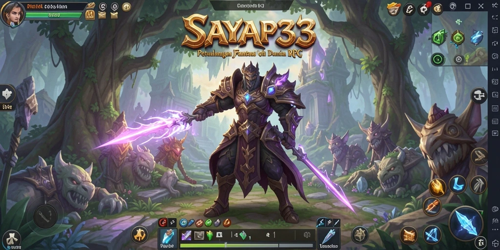 Tampilan gameplay <strong>SAYAP33</strong> menampilkan aksi pertarungan yang seru dan strategi mendalam.