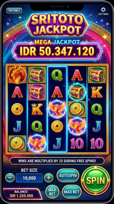 Proses unduh aplikasi di sritoto yang cepat dan mudah.